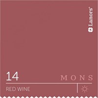 Краска Lanors Mons «Red Wine» Красное вино, 14 2070