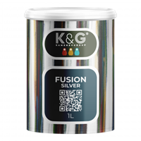 Отражающий шелк, эффект винтажного зеркала K&G KAMENEVGROUP FUSION 2107