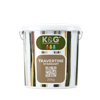 Минеральное декоративное покрытие K&G KAMENEVGROUP MAROCCO TRAVERTINE STANDART 2112