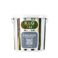 Декоративная штукатурка с эффектом бетона K&G KAMENEVGROUP CONCRETE STANDART 2113