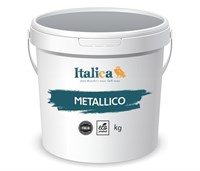 Кроющая краска с эффектом металлической поверхности Italica METALLICO POLICHROMO Серебро-Золото металлизатор 2187 Кроющая краска с эффектом металлической поверхности Italica METALLICO POLICHROMO Серебро-Золото металлизатор 2187