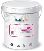 Декоративное покрытие эффект  классический шелк с ярким переливом Italica   SETA DAMASCO 2164