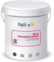 Декоративное покрытие эффект блестящий шелк Italica SETA DAMASCO SHINY 2166