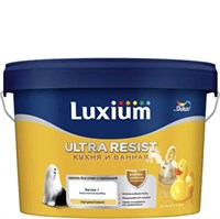 Краска ультрастойкая полуматовая для стен и потолков Luxium (Dulux) Ultra Resist с защитой от плесени и грибка Кухня и ванная 117