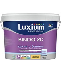 Краска полуматовая для стен и потолков Luxium (Dulux) Bindo 20 кухня и ванная 106