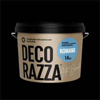 Фасадная штукатурка с эффектом камня травертин  DECORAZZA Romano 2708