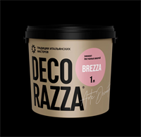 Декоративное покрытие с эффектом песчаных вихрей  DECORAZZA Brezza 2713