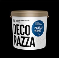 Декоративное защитное матовое лессирующее покрытие DECORAZZA Pastello Vernici 2717